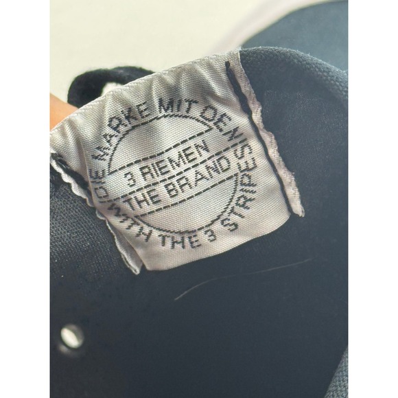 Adidas Nizza Platform Shoes Black White Canvas Sneakers Women's US 10 Trending - Picture 6 of 10